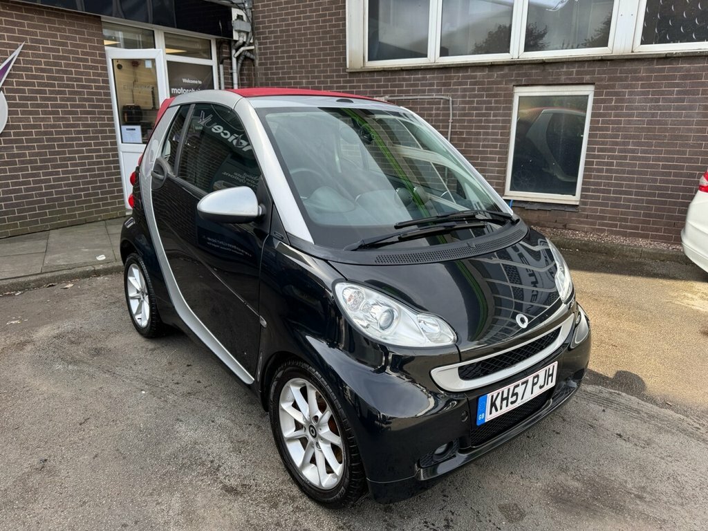 Smart Fortwo Cabrio Convertible Black