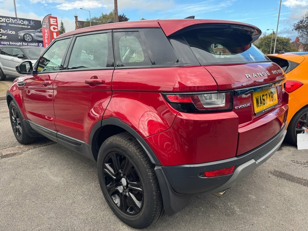 Land Rover Range Rover Evoque 2L Se Tech WA67YBC Red #6