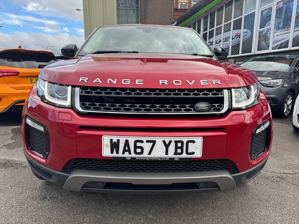 Land Rover Range Rover Evoque 2L Se Tech WA67YBC Red #2