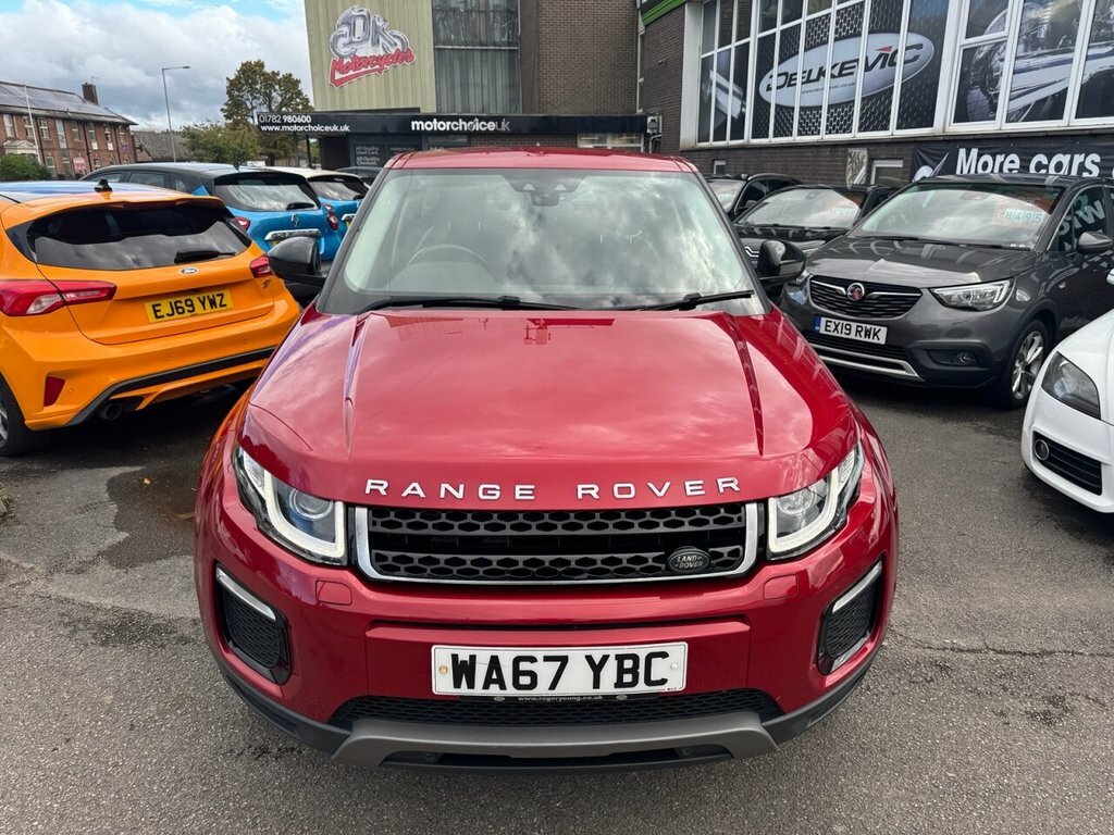 Land Rover Range Rover Evoque 2L Se Tech WA67YBC Red #3
