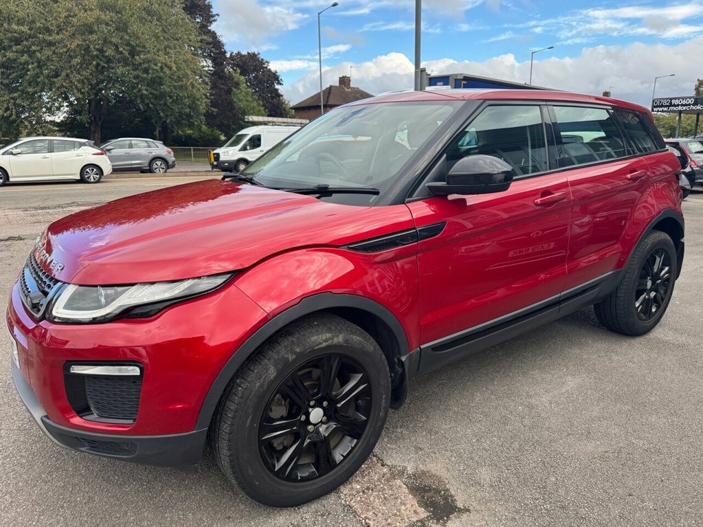Land Rover Range Rover Evoque 2L Se Tech WA67YBC Red #4