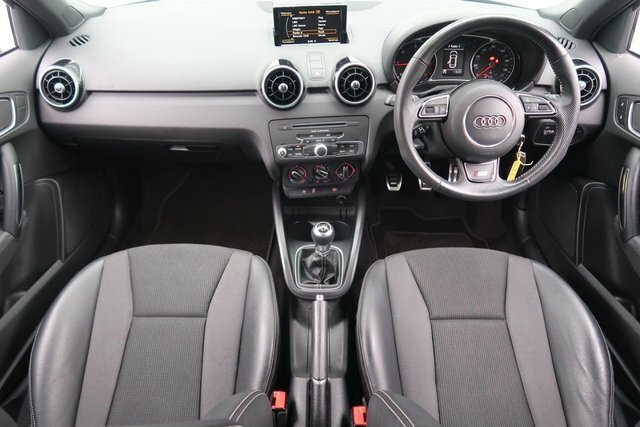 Audi A1 1.4 Tfsi S Line Hatchback Euro 6 PK18PAO Black #2