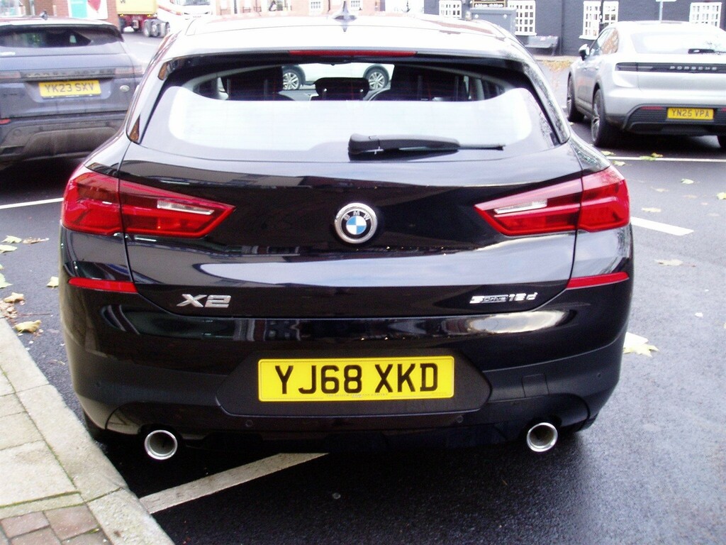 BMW X2 2.0 18D Se Sdrive Euro 6 Ss YJ68XKD Black #4
