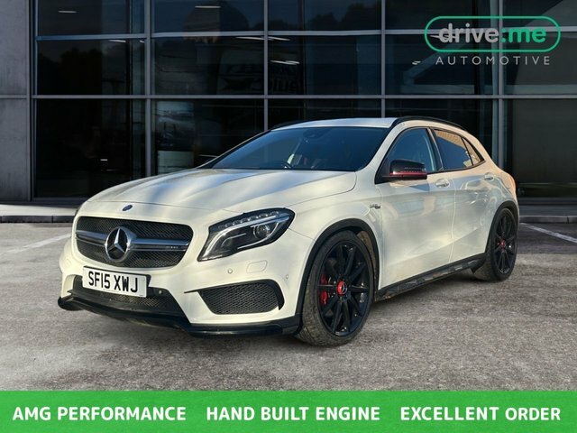 Mercedes-Benz GLA Class 2.0 Gla45 Amg Suv Spds Dct 4Matic Euro White