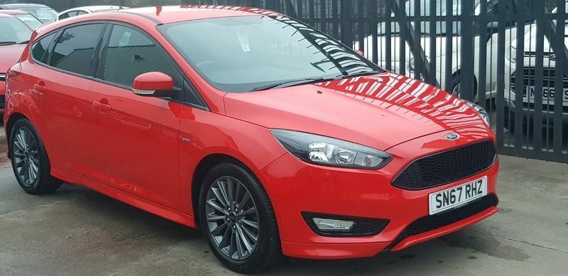 Ford Focus 1.5L St-line Hatchback Euro 6 1 SN67RHZ Red #2
