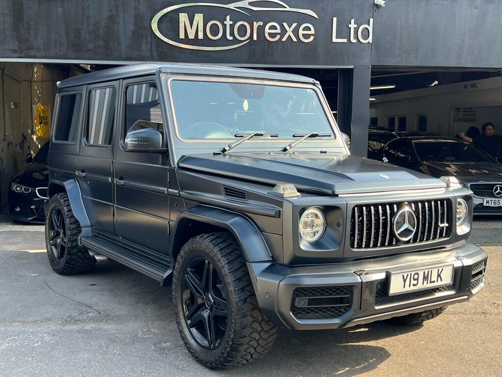 Mercedes-Benz G Class 5.5 G63 V8 Biturbo Amg G-tronic 4Wd Euro 5 Ss Black #3
