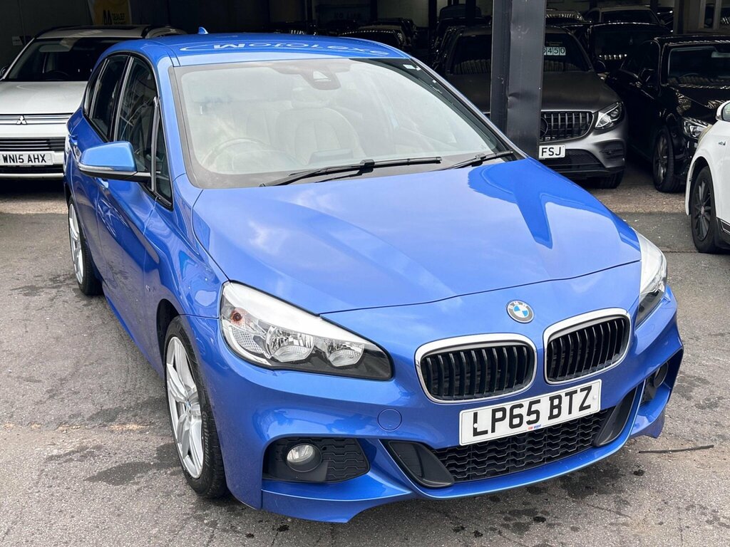 BMW 2 Series Active Tourer 1.5 216D M Sport Euro 6 Ss Blue #2