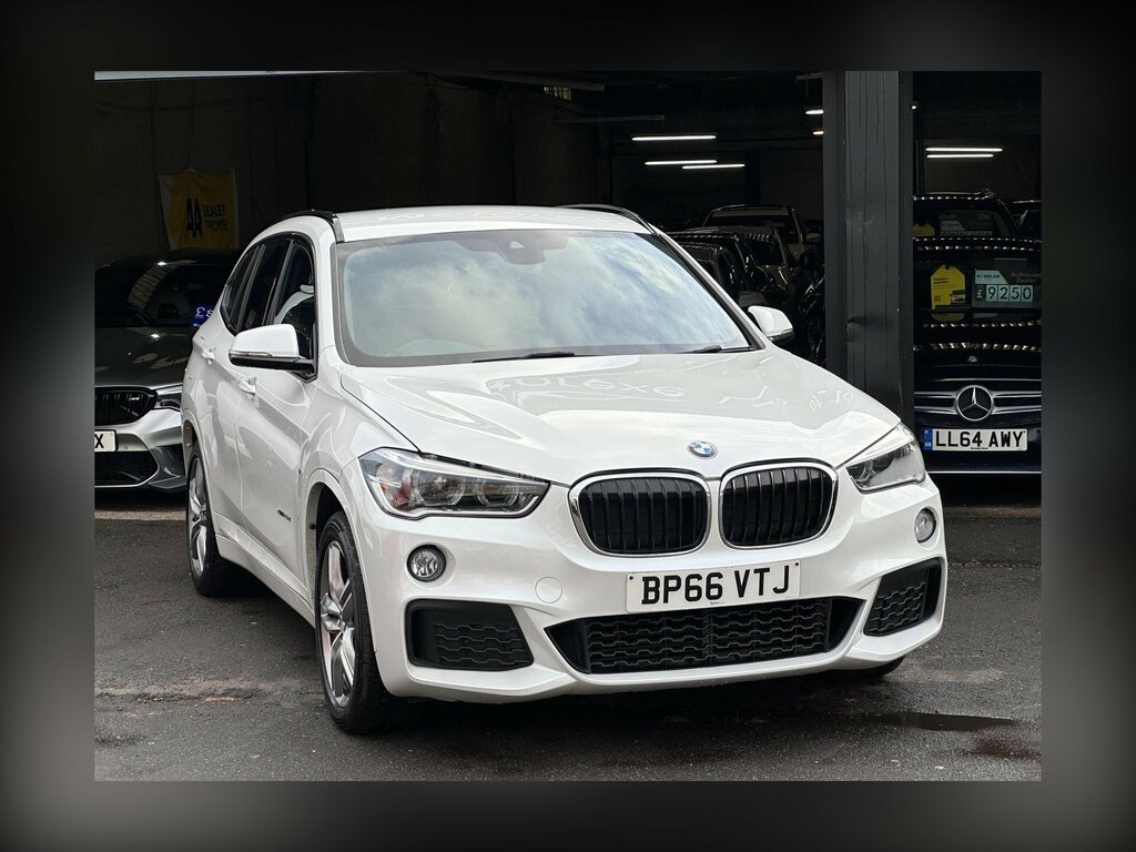 BMW X1 2.0 25D M Sport Xdrive Euro 6 Ss BP66VTJ White #2