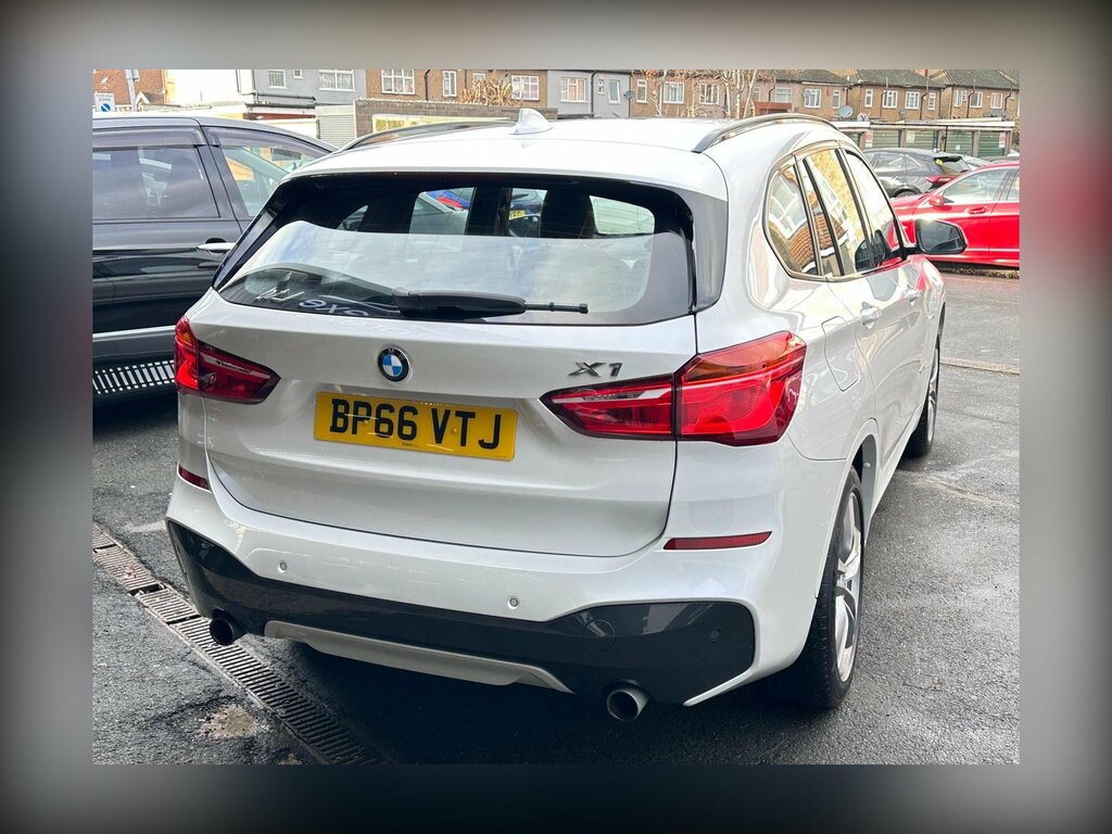BMW X1 2.0 25D M Sport Xdrive Euro 6 Ss BP66VTJ White #6