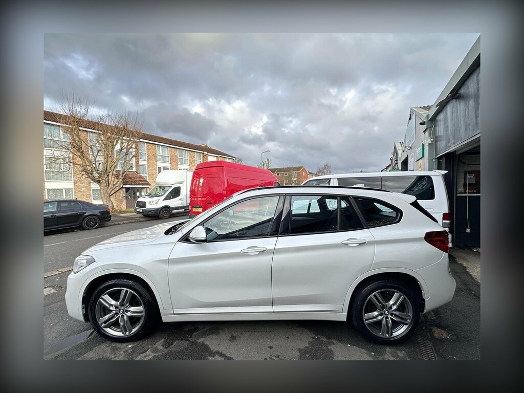 BMW X1 2.0 25D M Sport Xdrive Euro 6 Ss BP66VTJ White #5