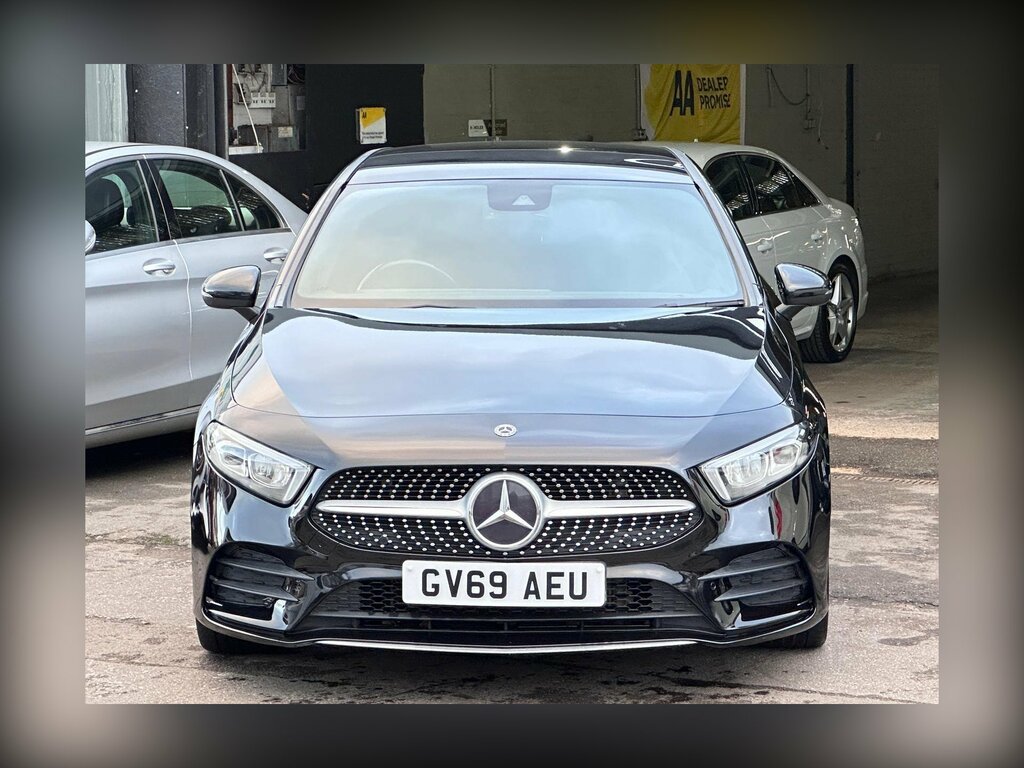 Mercedes-Benz A Class 1.3 A200 Amg Line Executive 7G-dct Euro 6 Ss GV69AEU Black #3
