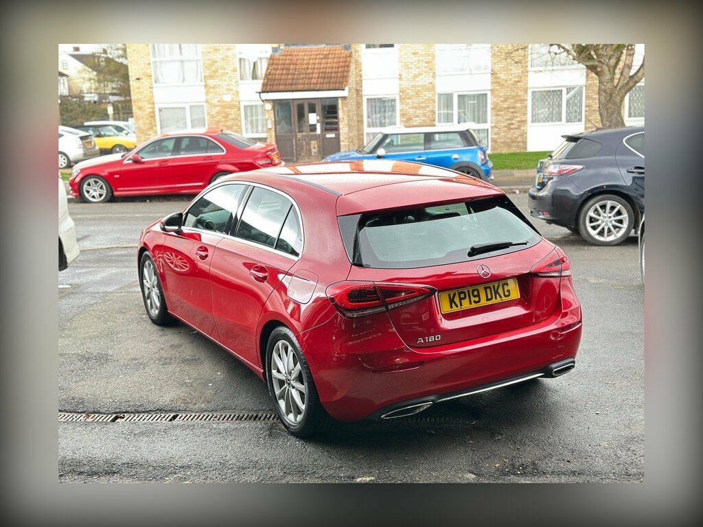 Mercedes-Benz A Class 1.3 A180 Sport 7G-dct Euro 6 Ss KP19DKG Red #6