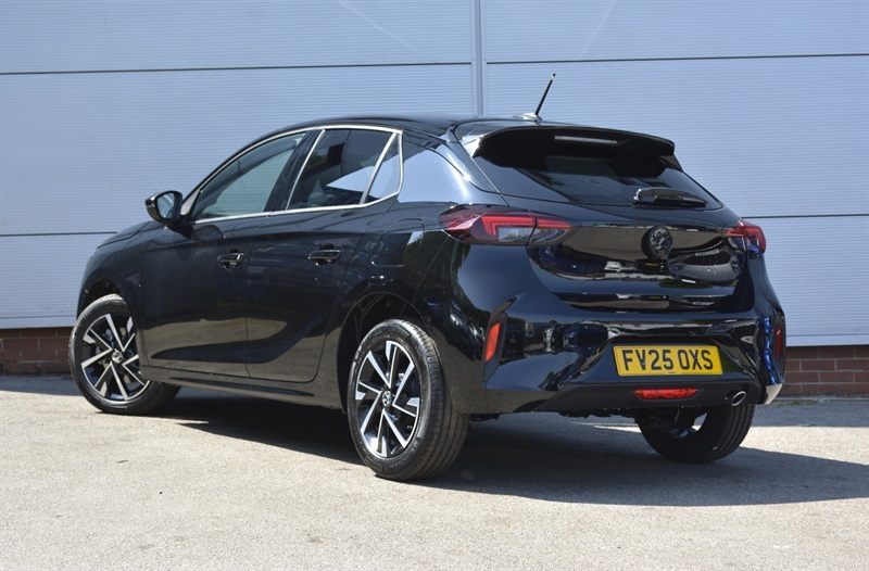Vauxhall Corsa 1.2 Turbo Yes Hatchback Euro 6 FV25OXS Black #4