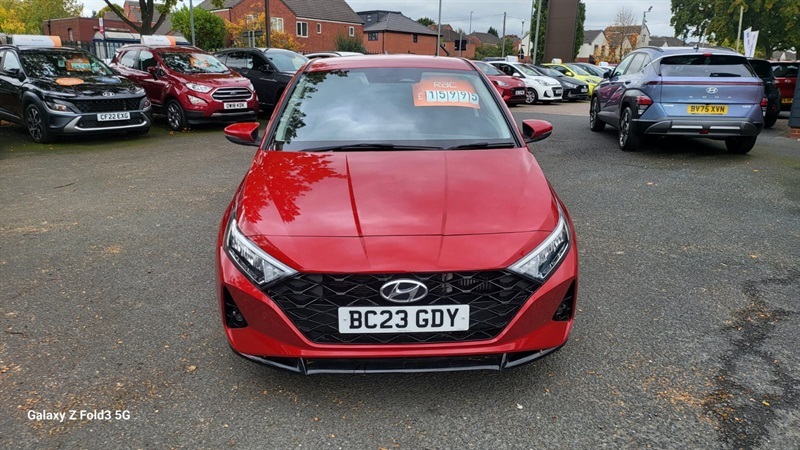 Hyundai I20 1.0 T-gdi Mhev Premium Hatchback Hybrid BC23GDY Red #2