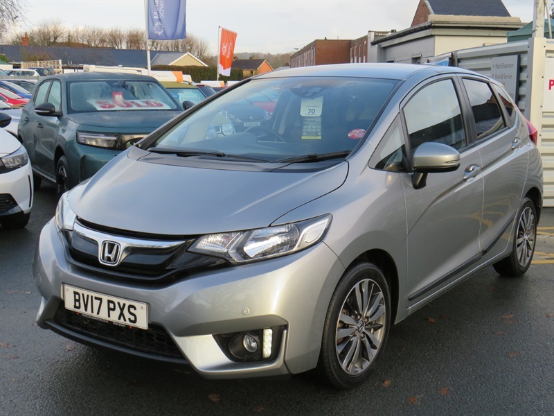 Honda Jazz 1.3 I-vtec Ex Navi Hatchback Cvt Euro 6 BV17PXS Silver #3