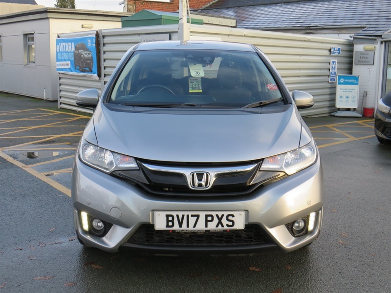 Honda Jazz 1.3 I-vtec Ex Navi Hatchback Cvt Euro 6 BV17PXS Silver #2