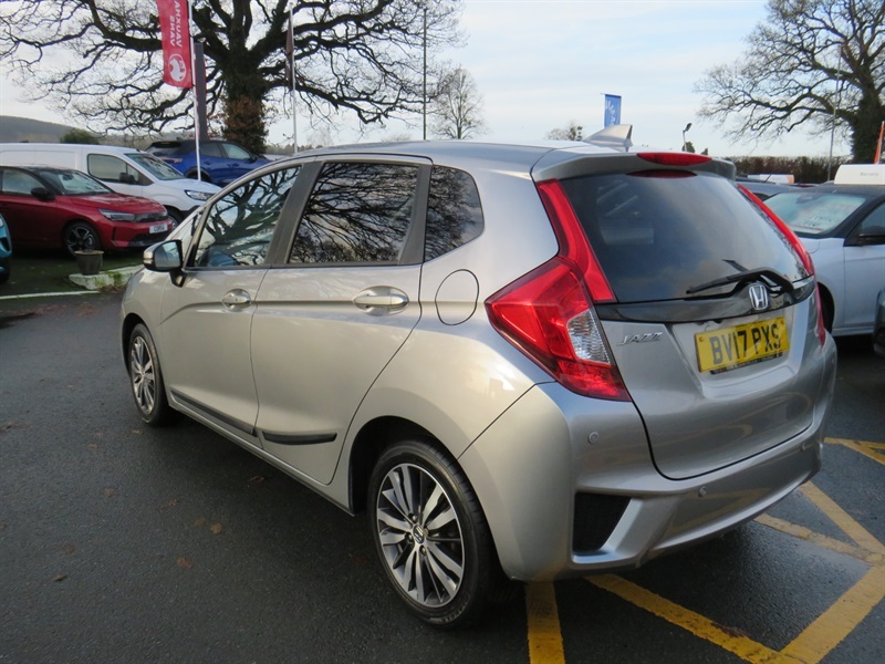 Honda Jazz 1.3 I-vtec Ex Navi Hatchback Cvt Euro 6 BV17PXS Silver #4
