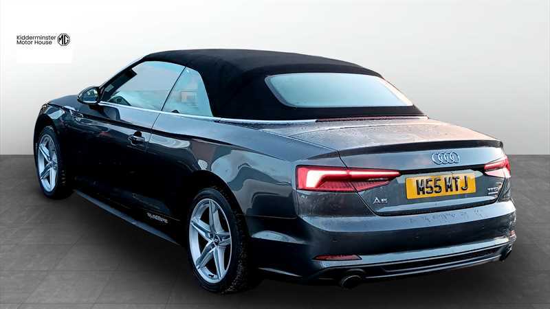 Audi A5 2.0 Tfsi S Line Convertible S Tronic Qu Grey #3
