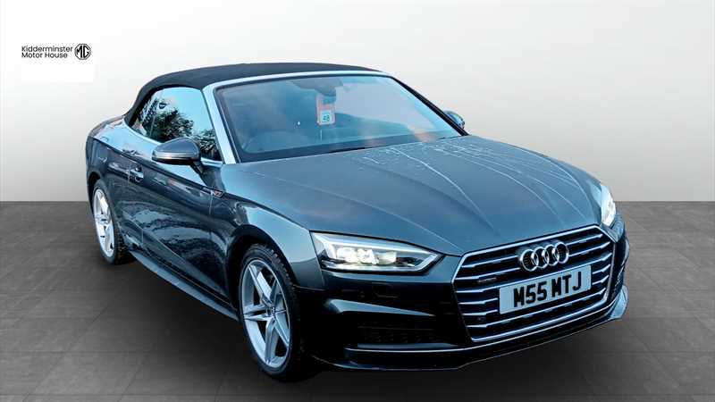Audi A5 2.0 Tfsi S Line Convertible S Tronic Qu Grey