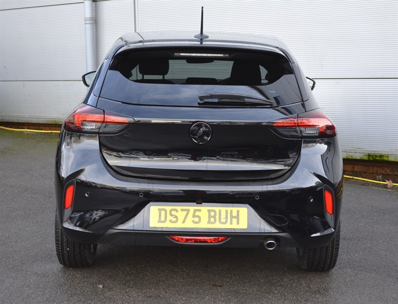 Vauxhall Corsa 1.2 Turbo Gs Hatchback Euro 6 Ss DS75BUH Black #5