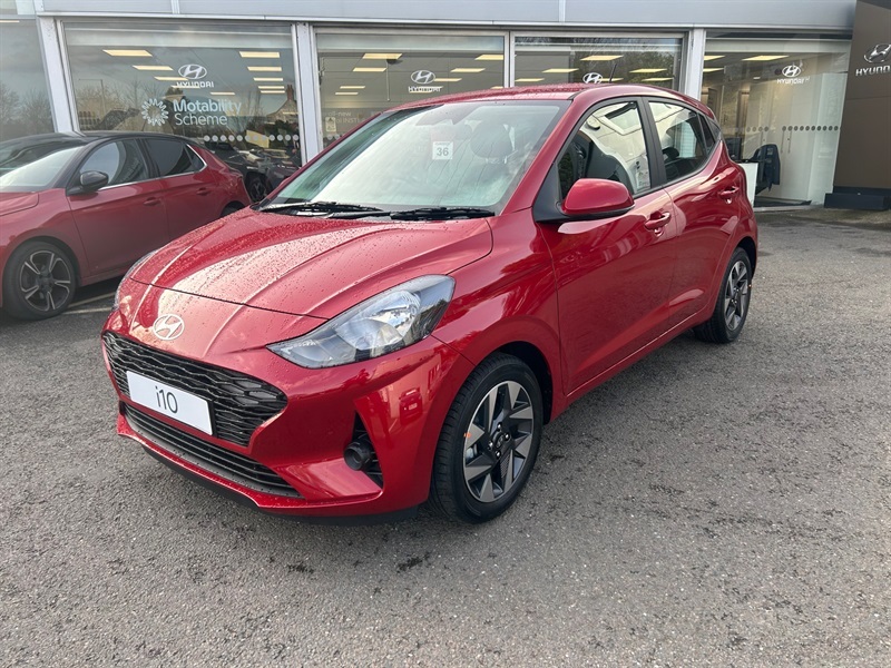 Hyundai I10 1.0 Advance Hatchback Euro 6 Ss BW75JKX Red #2