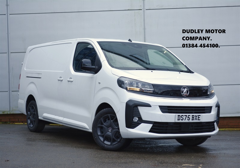 Vauxhall Vivaro 1.5 Turbo D Pro XL Panel Van 6Dr Lwb White