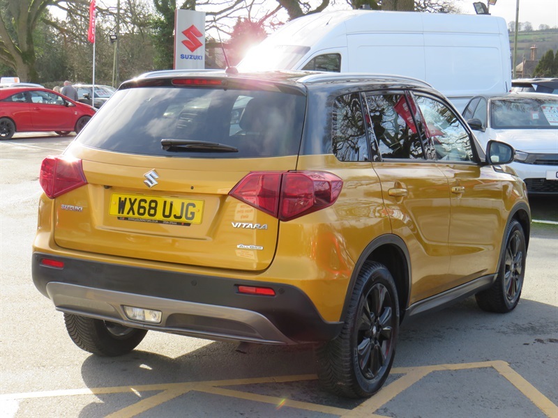 Suzuki Vitara 1.4 Boosterjet Sz5 Suv Allgrip Eur WX68UJG Yellow #4