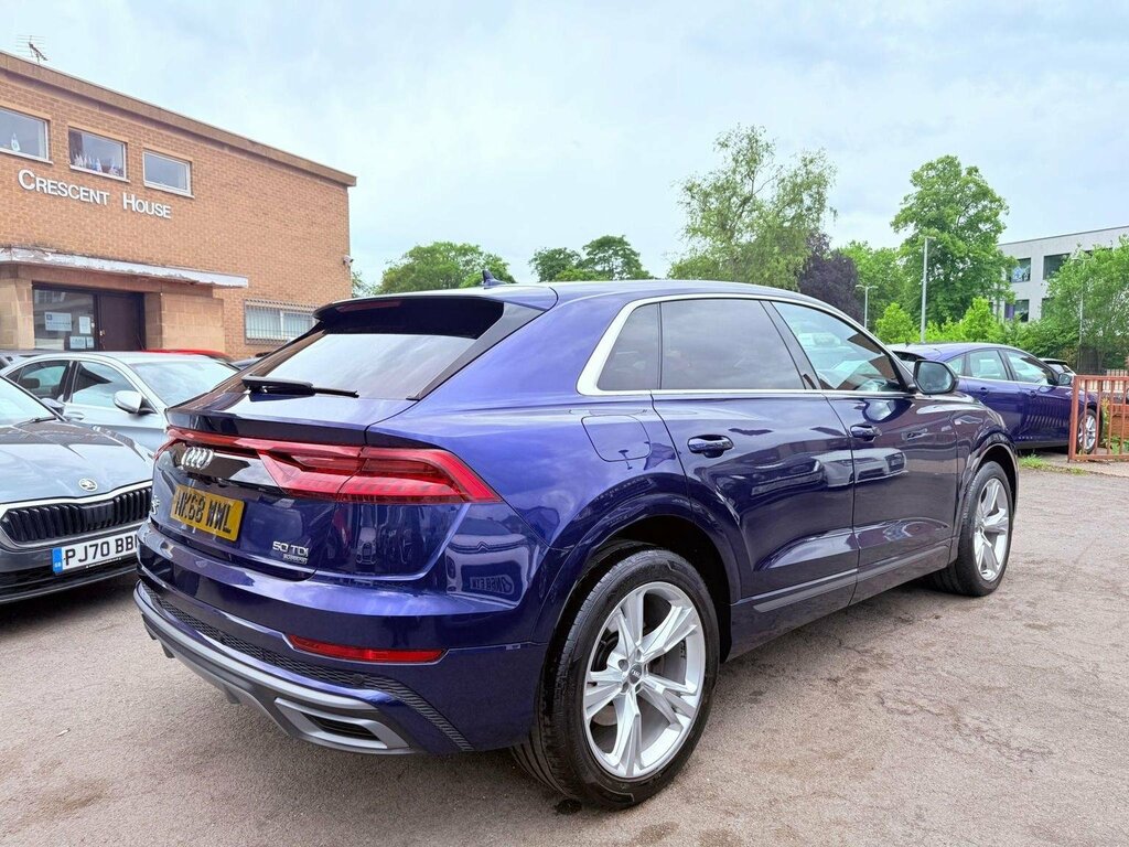 Audi Q8 3.0 Tdi V6 50 S Line Tiptronic Quattro Euro 6 Ss NK68WWL Blue #4