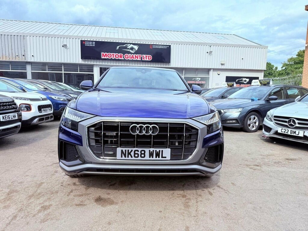 Audi Q8 3.0 Tdi V6 50 S Line Tiptronic Quattro Euro 6 Ss NK68WWL Blue #3