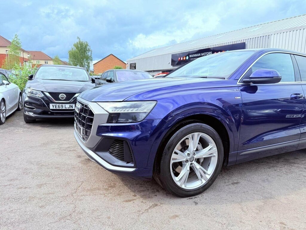 Audi Q8 3.0 Tdi V6 50 S Line Tiptronic Quattro Euro 6 Ss NK68WWL Blue #6