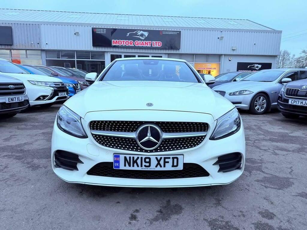 Mercedes-Benz C Class 2.0 C300 Amg Line Premium Cabriolet G-tronic Eu NK19XFD White #3