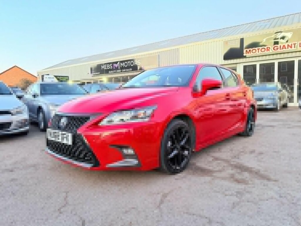 Lexus CT 1.8 200H E-cvt Euro 6 Ss Red