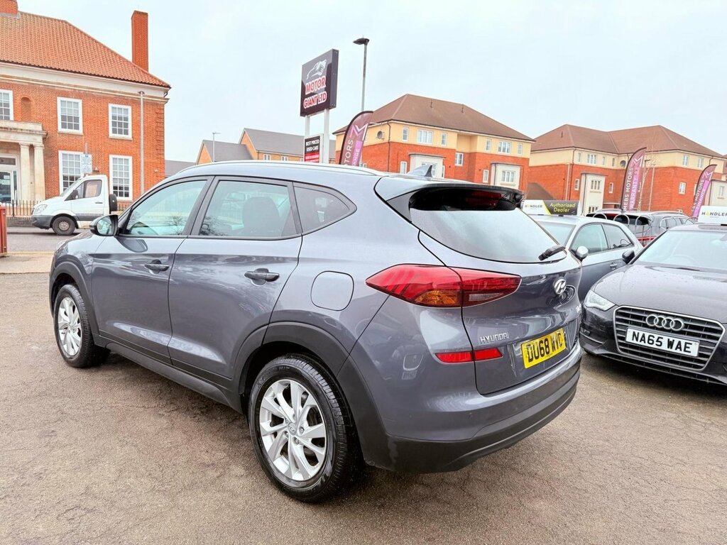 Hyundai Tucson 1.6 Gdi Se Nav Euro 6 Ss DU68WVC Grey #4