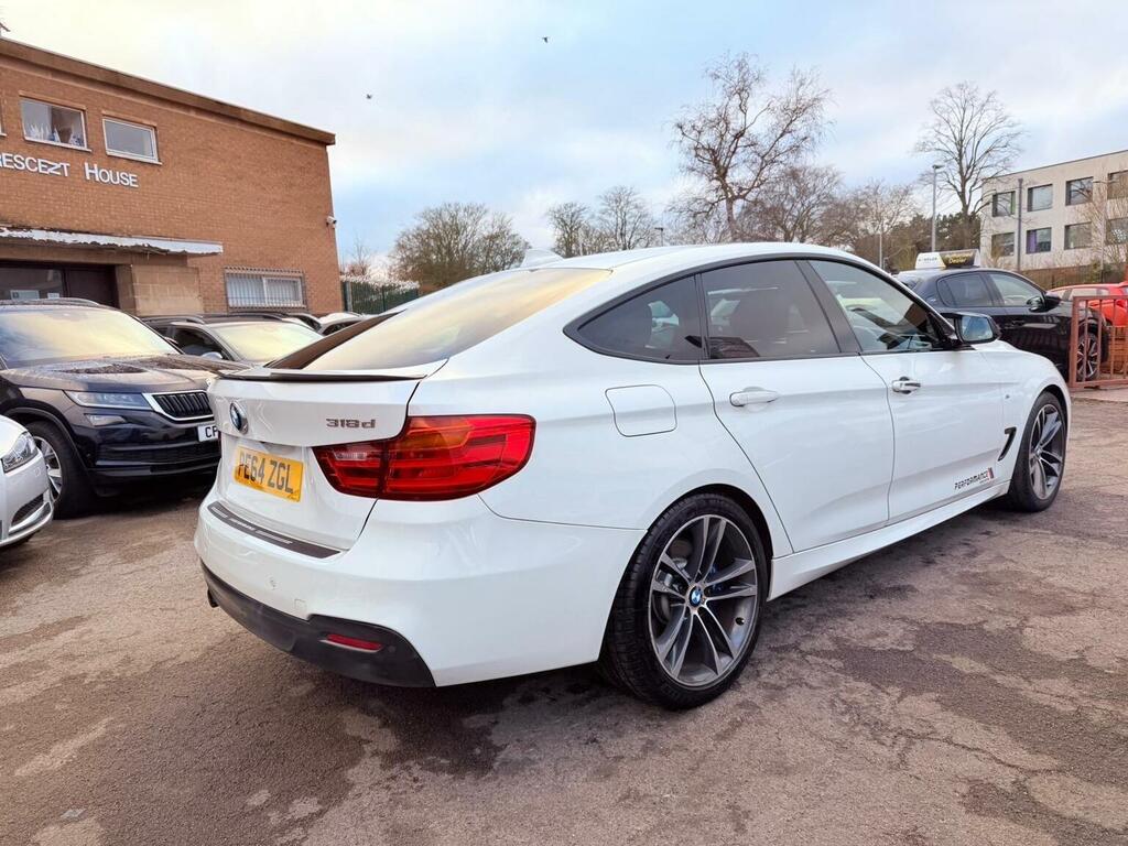 BMW 3 Series Gran Turismo 2.0 318D M Sport Gt Euro 5 Ss White #4