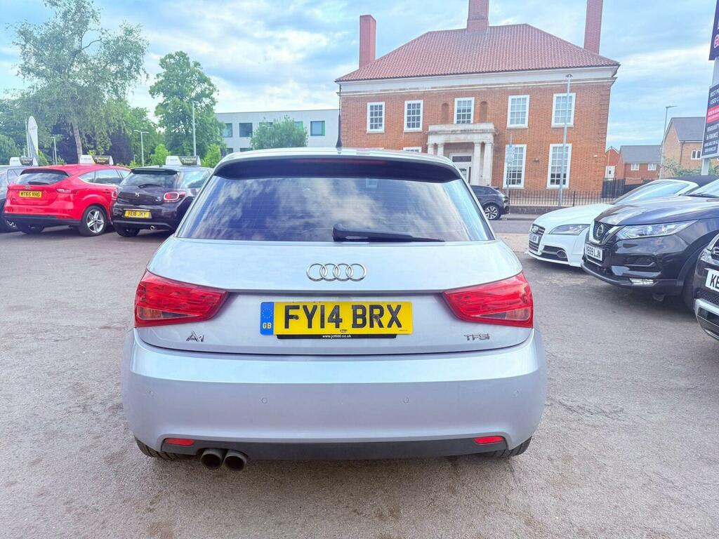 Audi A1 1.4 Tfsi Sport Sportback S Tronic Euro 5 Ss FY14BRX Silver #6