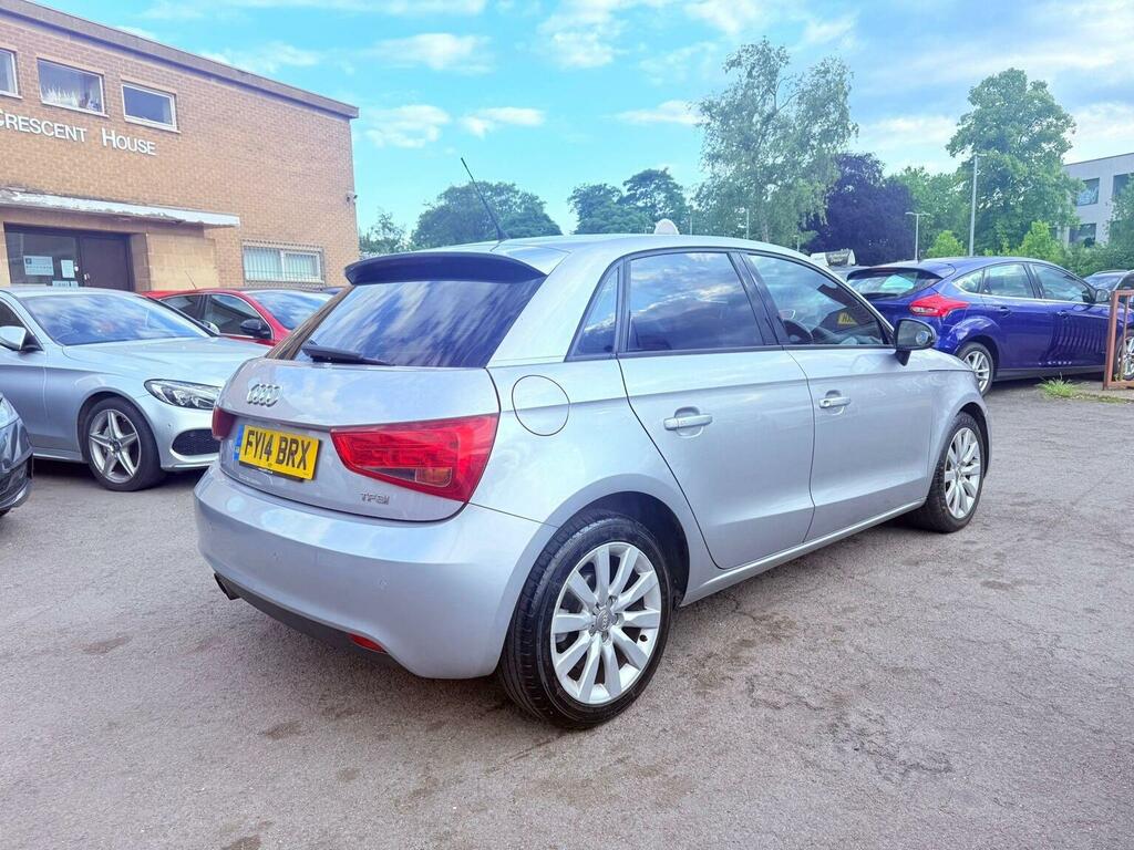Audi A1 1.4 Tfsi Sport Sportback S Tronic Euro 5 Ss FY14BRX Silver #4