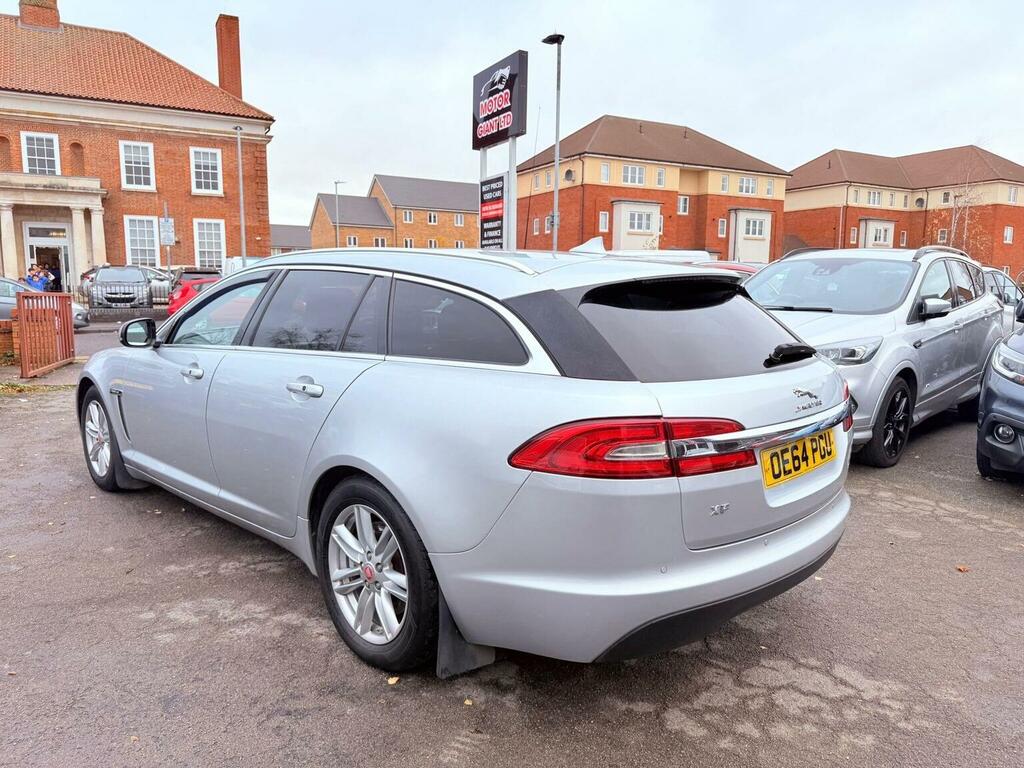 Jaguar XF 2.2D Premium Luxury Sportbrake Euro 5 Ss 5 OE64PGU Silver #4