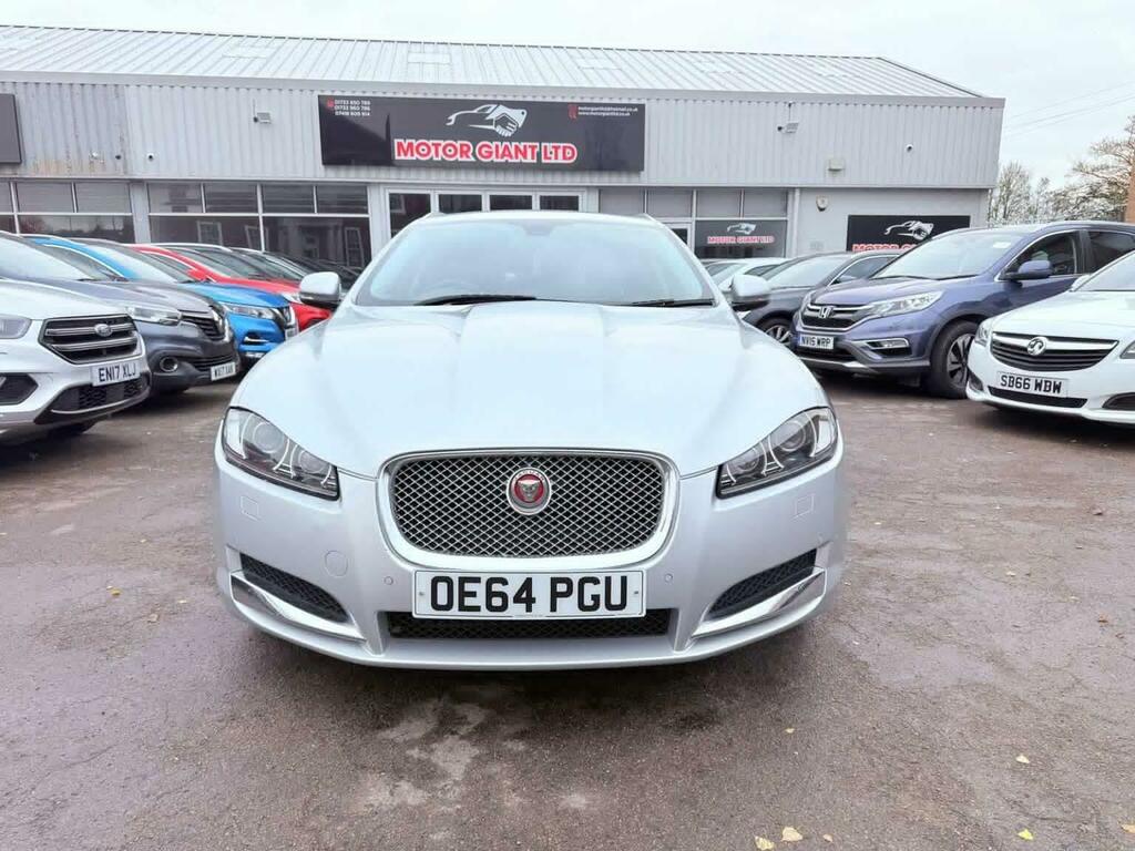 Jaguar XF 2.2D Premium Luxury Sportbrake Euro 5 Ss 5 OE64PGU Silver #3