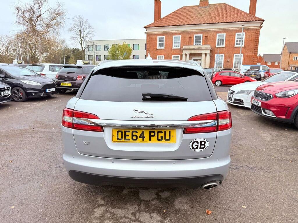 Jaguar XF 2.2D Premium Luxury Sportbrake Euro 5 Ss 5 OE64PGU Silver #6