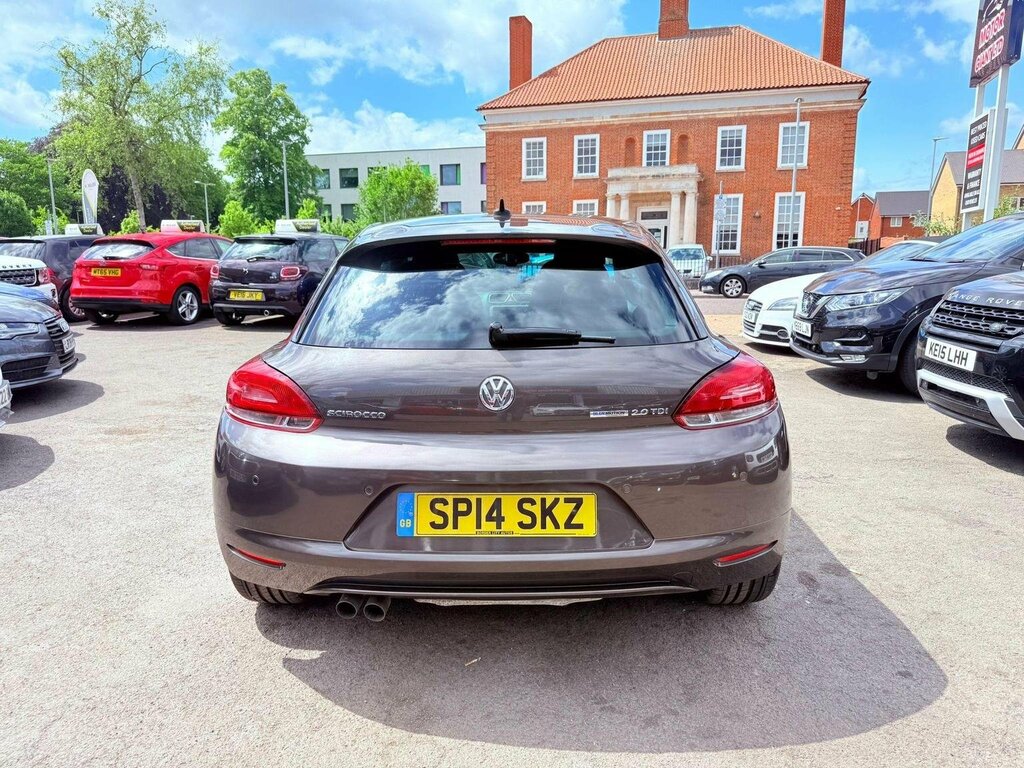 Volkswagen Scirocco 2.0 Tdi Bluemotion Tech Gt Euro 5 Ss Leath SP14SKZ Brown #6
