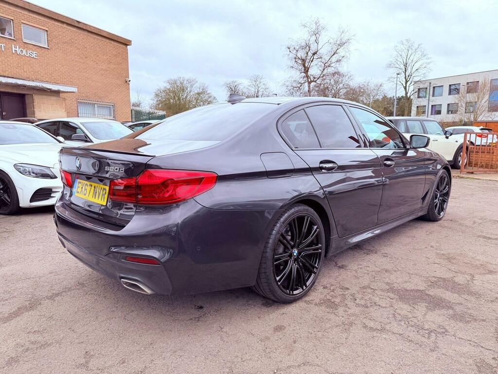 BMW 5 Series 2.0 520D M Sport Xdrive Euro 6 Ss EX67NVR Grey #5