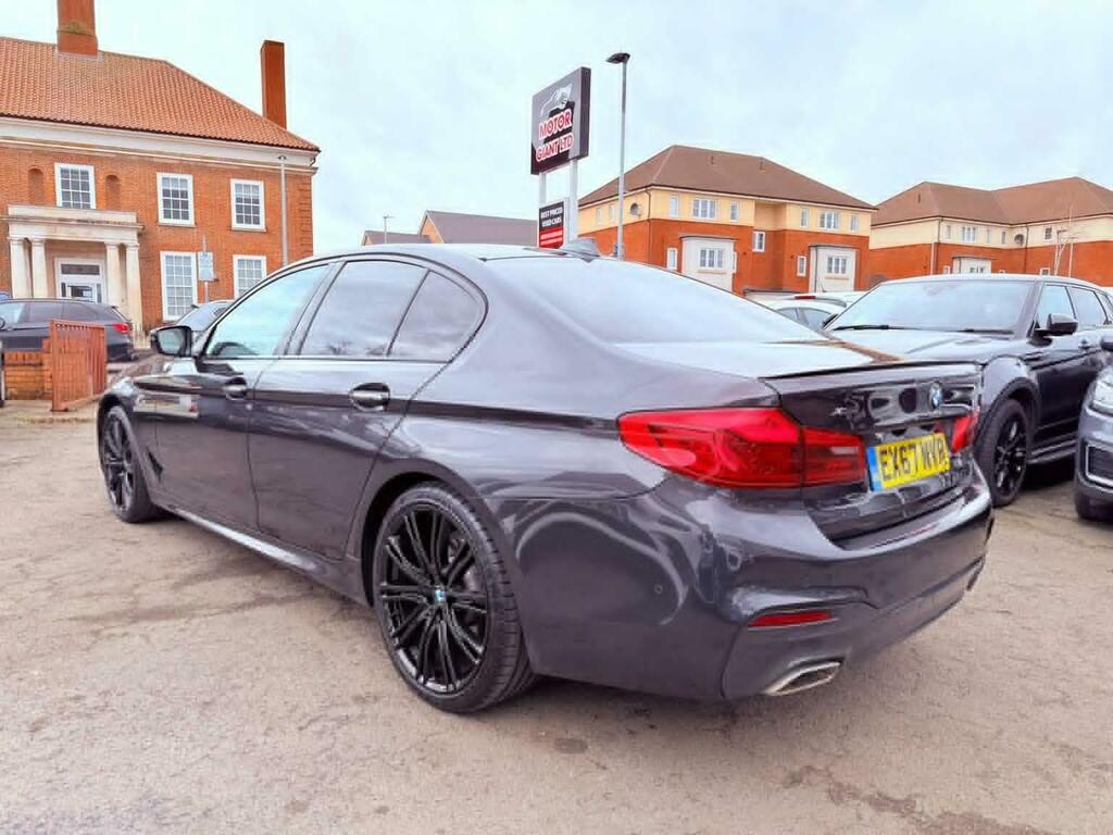 BMW 5 Series 2.0 520D M Sport Xdrive Euro 6 Ss EX67NVR Grey #4