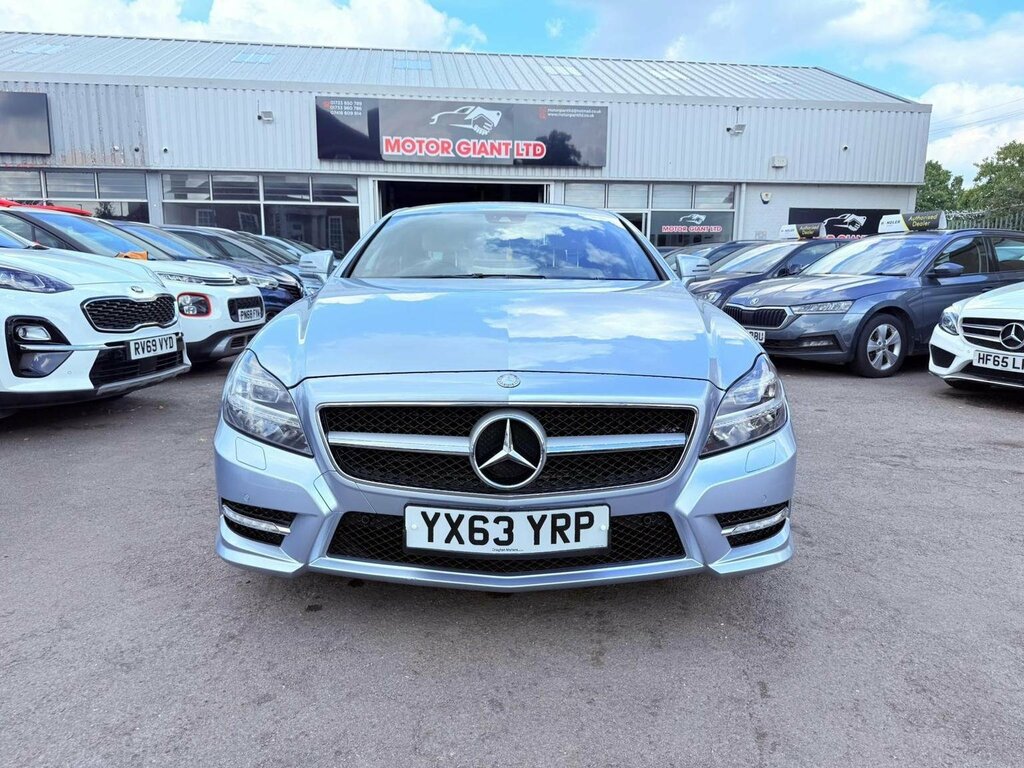 Mercedes-Benz CLS 3.0 Cls350 Cdi V6 Amg Sport Coupe G-tronic Euro 5 Silver #2