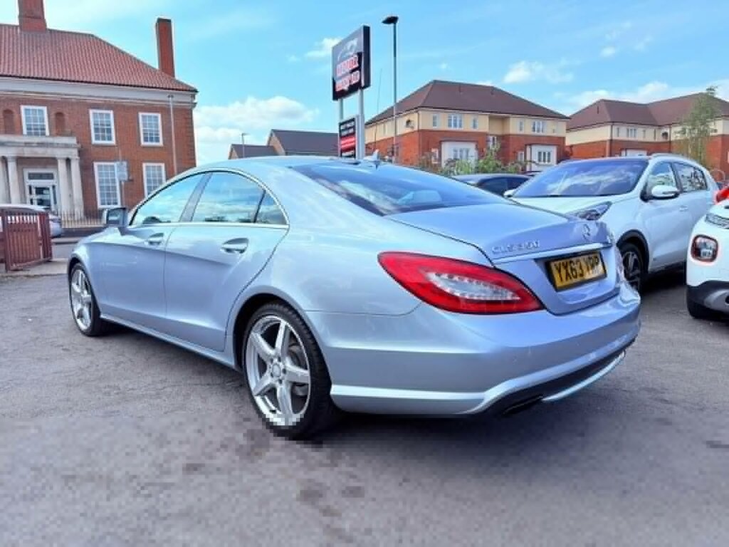 Mercedes-Benz CLS 3.0 Cls350 Cdi V6 Amg Sport Coupe G-tronic Euro 5 Silver #4
