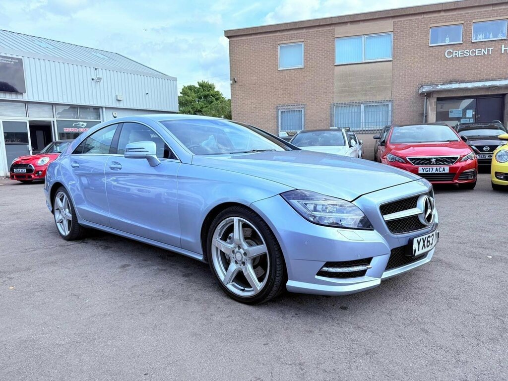 Mercedes-Benz CLS 3.0 Cls350 Cdi V6 Amg Sport Coupe G-tronic Euro 5 Silver