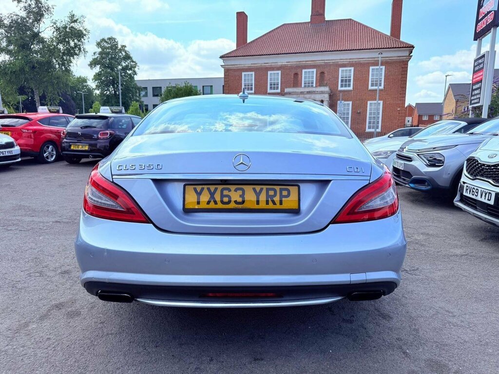 Mercedes-Benz CLS 3.0 Cls350 Cdi V6 Amg Sport Coupe G-tronic Euro 5 Silver #5