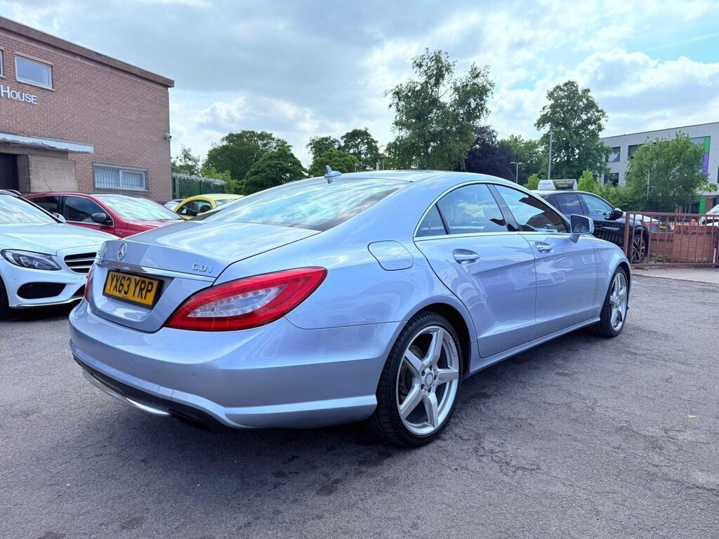 Mercedes-Benz CLS 3.0 Cls350 Cdi V6 Amg Sport Coupe G-tronic Euro 5 Silver #3