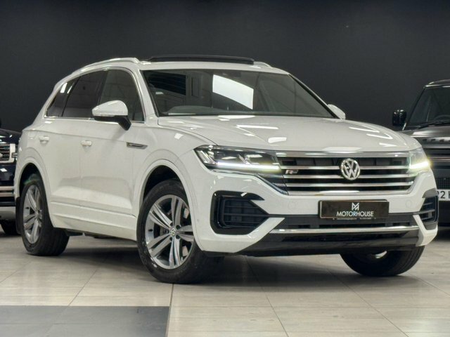 Volkswagen Touareg 2019 3.0 Tdi V6 R-line Suv Tiptronic 4M White