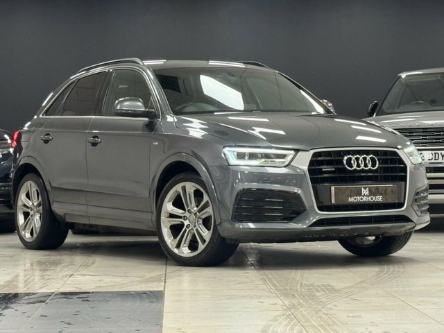 Audi Q3 2015 2.0 Tdi S Line Plus Suv S Tronic Q Grey