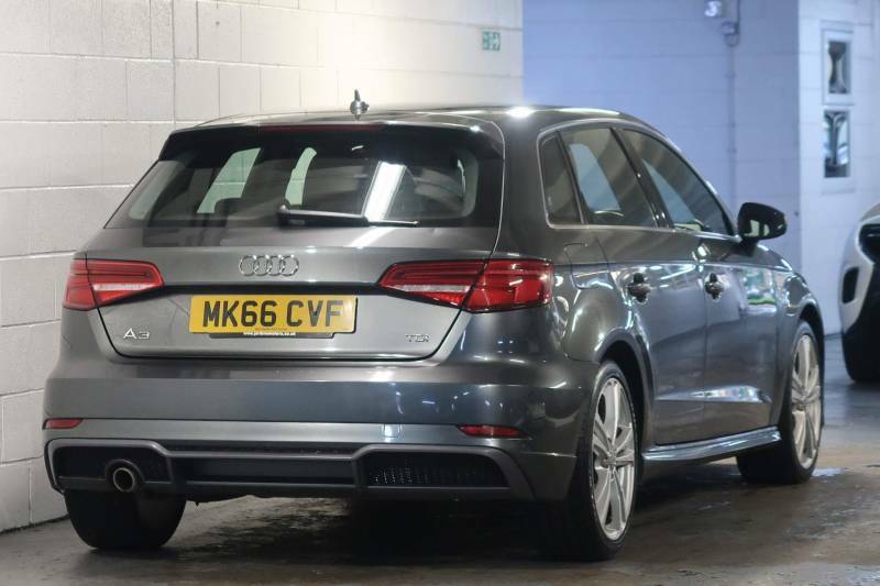 Audi A3 1.6 Tdi S Line - 2016 66 MK66CVF Grey #4